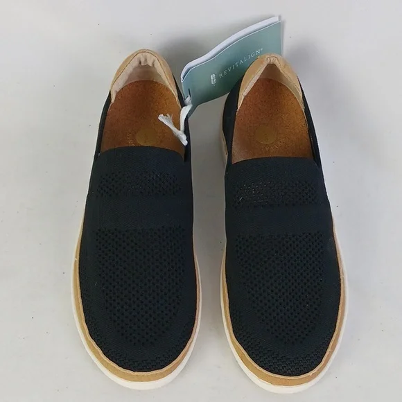 Revitalise New Blk Mesh Sneakers. - Picture 2 of 7